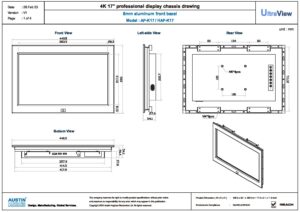 PD-UV-K17 - Technical Drawing (PDF) Thumbnail