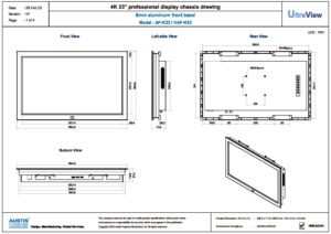 PD-UV-K23 - Technical Drawing (PDF) Thumbnail