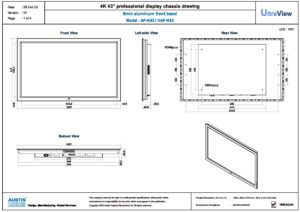 PD-UV-K43 - Technical Drawing (PDF) Thumbnail