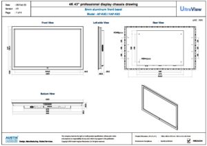 PD-UV-K43 - Technical Drawing (PDF) Thumbnail