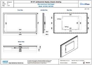 PD-UV-K55 - Technical Drawing (PDF) Thumbnail