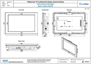 PD-UV-W19 - Technical Drawing (PDF) Thumbnail
