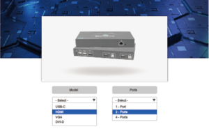 HDMI IP KVM - 1-port, 2-port, 4-port IP KVM Gateway