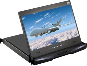 RP-HF119 - 1U 19" FHD Sunlight Readable LED-backlit LCD Display Drawer