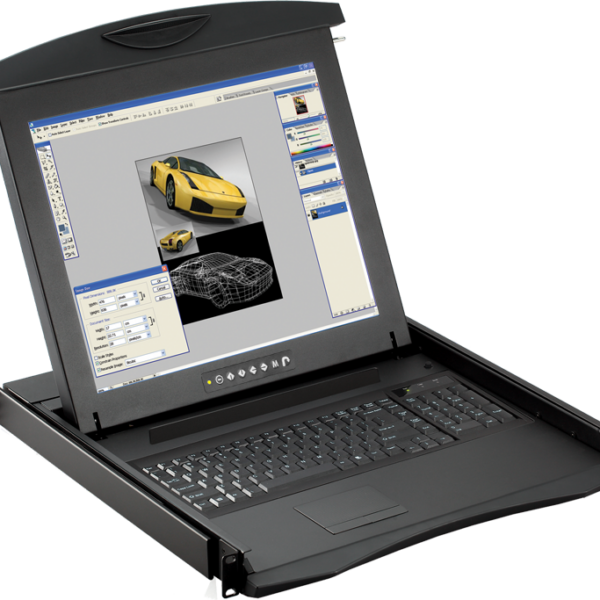 N117 / N119 - 1U LED-backlit LCD Console Drawer