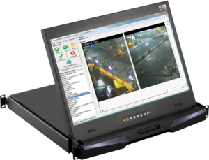 RP-F1417 - 1U 17" Ultra Short Depth FHD LED-backlit LCD Display Drawer