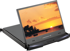 RP-HW119 - 1U 19" widescreen Sunlight Readable LED-backlit LCD Display Drawer