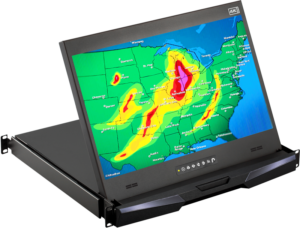 RP-K1417 - 1U 17" Ultra Short Depth 4K LED-backlit LCD Display Drawer