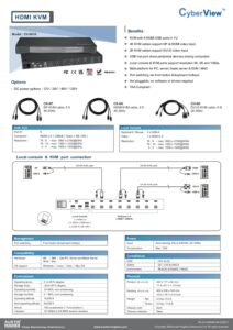 PS-CV-HDMIKVM - Brochure (PDF) Thumbnail